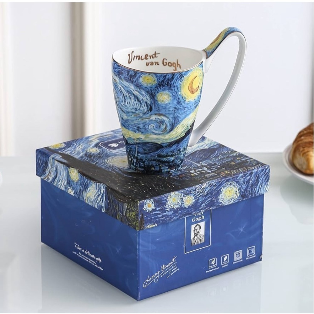 Ceramic Coffee Mug Van Gogh's Paintings 16 oz Mug